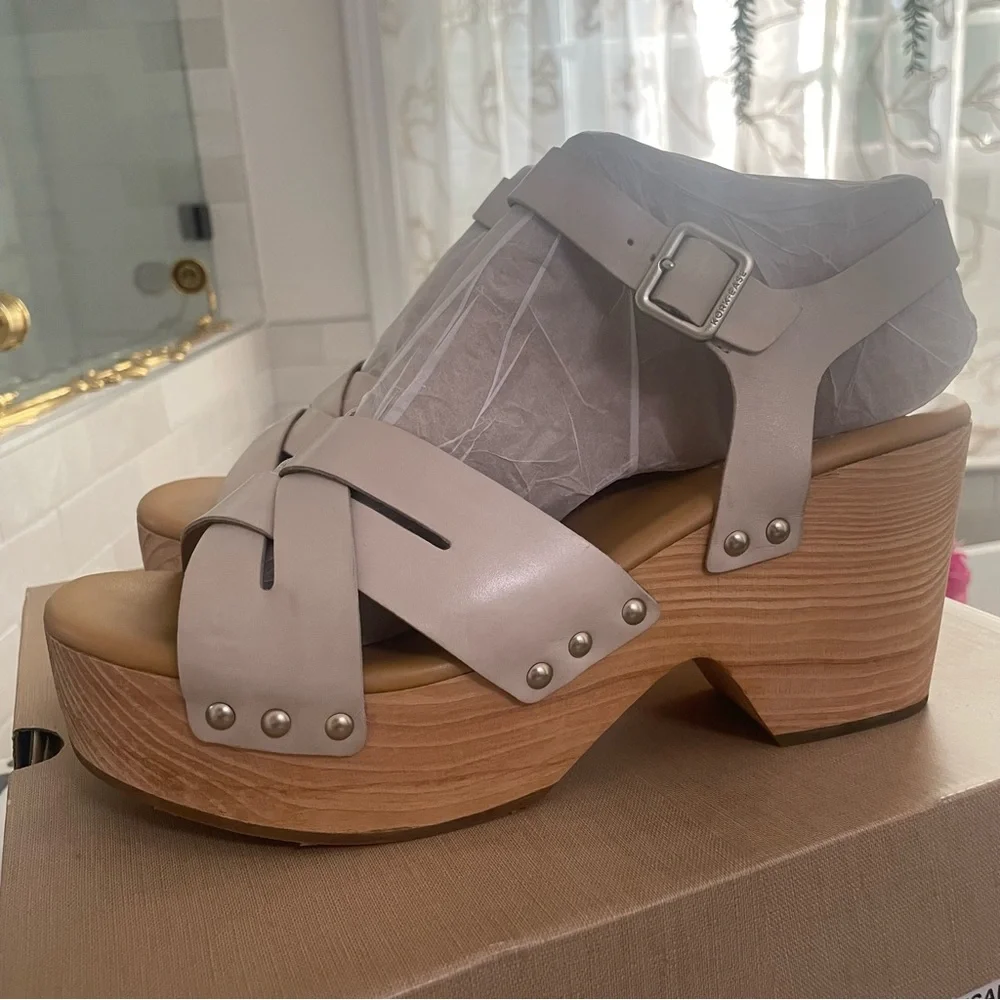 Kork-Ease Anthropologie Wausau ~Platform Sandals Anthropologie Size 10